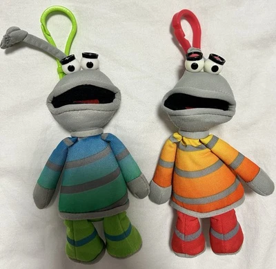 RARO 2003 Tootle 6" McDonald's EUROPA Llaveros de Peluche Jim Henson The Hoobs Set Foto 1 de 4