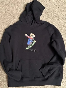 Polo Ralph Lauren Snowboard Bear Kids Sweatshirt - Picture 1 of 4