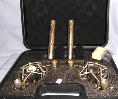 SIRUS KXM-20 CONDENSER STEREO MICROPHONE SET - KONDENSATOR MIKROFON - SET (367) - Bild 1 von 4