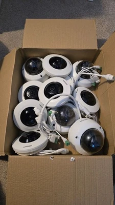 HIKVISION IR Network camera DS-2CD2955FWD-IS 1.05mm 5MP Fisheye - Image 1 of 4