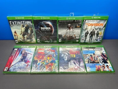 XBOX ONE LOTE DE 8 JUEGOS NUEVOS PRECINTADOS LEGO SIMS MASS EFFECT WE HAPPY FEW Foto 1 de 4