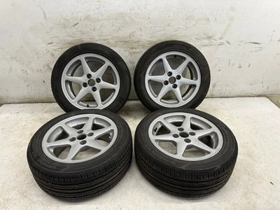 15" x7" Borbet Type C Wheels 4x100 ET30 VW MK1 MK2 GTI Jetta BMW E30 Honda Civic - Image 1 of 4