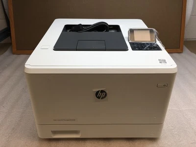 HP Color LaserJet Managed E45028dn Duplex Printer ONLY 3 pages TESTED - Image 1 of 4