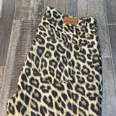 Jeans ajustados elásticos con estampado de leopardo Judy Blue para mujer talla 1/25 Foto 1 de 4