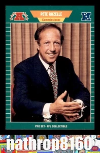 1989 Pro Set Commemorative #1 Pete Rozelle HOF  NM/NM+  NFL Commissioner 9379 - Picture 1 of 4