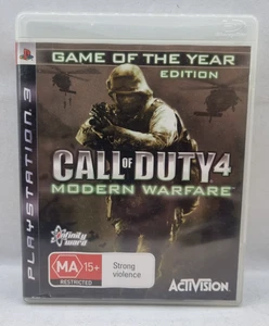 2008 Activision   CALL OF DUTY 4  Modern Warfare   PlayStation 3  PS3  Game  Pal - Picture 1 of 3