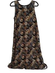 Maxi Camisón Tommy Bahama XL Sin Mangas Tropical Elástico Comodidad - Imagen 1 de 7