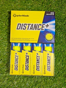 **NEU** TaylorMade DISTANCE + gelbe Golfbälle - ein Dutzend - Bild 1 von 1