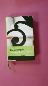 256742 Kazuo Ishiguro WAS VOM TAGE ÜBRIGBLIEB Roman - Bild 1 von 1