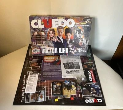 Cluedo Doctor Who The Hunt For Gallifrey Edition Board Game Complete - Image 1 of 4