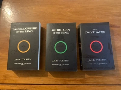 The Lord Of The Rings - Tolkien - 1999 Harper Collins pb trilogy - good - Image 1 of 4