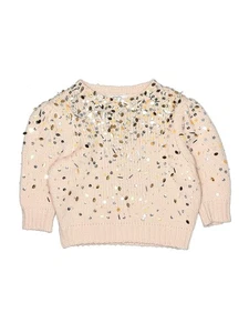 Assorted Brands Girls Gold Pullover Sweater Small kids - Picture 1 of 2