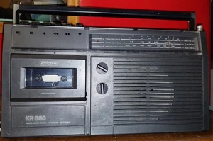 RFT DDR KR660 Stern Radio Kassetten Recorder - Bild 1 von 4