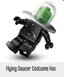 Lego Minifigure Series 26 Flying Saucer Costume Fan New - Picture 1 of 2