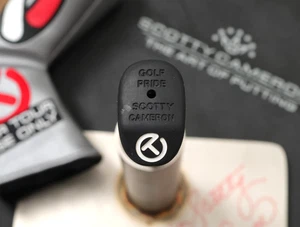 Scotty Cameron TOUR ONLY CIRCLE T Textured Pistolero Plus Black Puttergriff - Bild 1 von 4