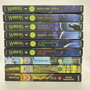 Warriors The First Set Complete Volumes 1-6 + Fourth Set Omen Of The Stars 1-3 - Bild 1 von 4