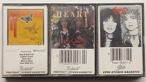 Heart Lot of 3 Cassettes Bebe Le Strange-Little Queen-Dog & Butterfly - Imagen 1 de 5