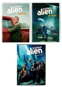 RESIDENT ALIEN : The Complete Series, Seasons 1 2 3 (9DVD) - Picture 1 of 7