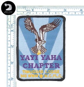 Boy Scouts Of America Timuquan Lodge 340 1998 WCFC YAYI YAHA Black Border Patch - Picture 1 of 1