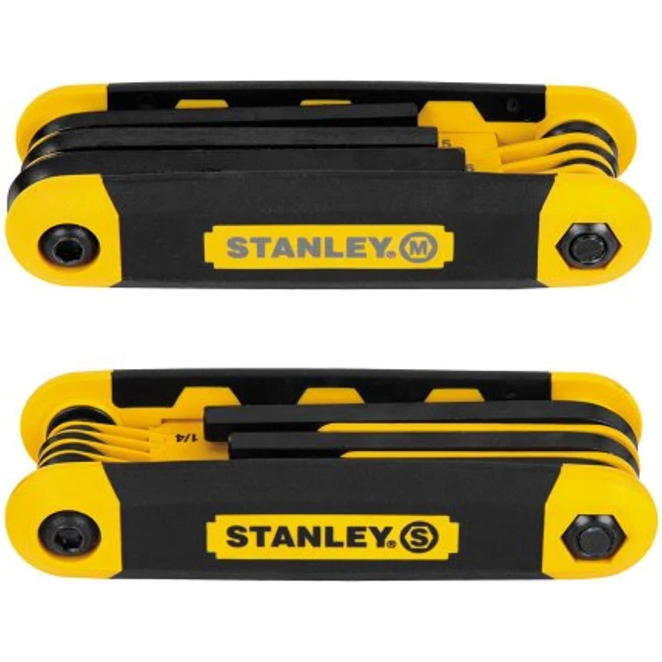 Stanley STHT71839 Folding Metric and Sae Hex Keys, 2-Pack - Image 1 of 1