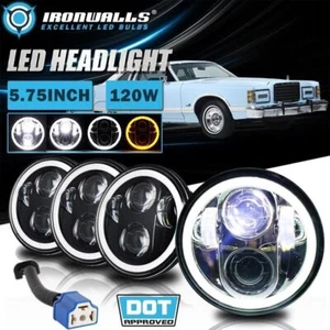4PCS 5.75" Projector LED Headlights Hi/Lo Beam DRL Lamp for 1965-1978 Ford LTD - Picture 1 of 12