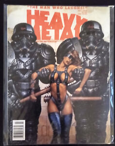 Heavy Metal Magazine July 1994 Chichoni Cover Art