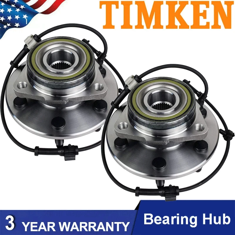 Par de cojinetes de rueda y buje Timken para 2000-07 Silverado Suburban 1500 515036 Foto 1 de 4