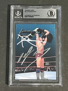 BILLY GUNN & X-PAC 1999 COMIC IMAGES WWF CHROMIUM! SIGNED AUTOGRAPHED CARD BAS - Picture 1 of 2