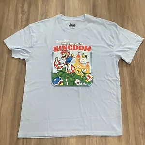 Camiseta Super Mario Tour the Mushroom Kingdom Camiseta Gráfica Para Hombre Talla XL NUEVA CON ETIQUETAS - Imagen 1 de 8