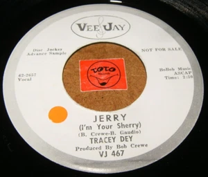 TRACEY DEY - JERRY - ONCE IN A BLUE MOON  / LISTEN - TEEN GIRL POPCORN - Imagen 1 de 2