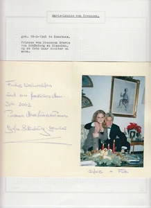 Marie-Luise von Preussen, Original Autograph on Photo, Royalty, Germany (L6298) - Picture 1 of 1