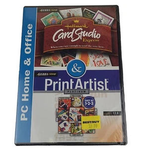 Sierra Home Hallmark Card Studio Express & Print Artist Platinum Softwares 2000 - Picture 1 of 14
