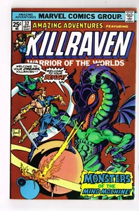 AMAZING ADVENTURES #32 MARVEL COMICS 1975 CASI NUEVO - LA GUERRA DE LOS MUNDOS EDAD DE BRONCE - Imagen 1 de 2