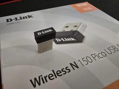 D-Link DWA-121 Adattatore USB, Wireless N 150 Micro, - Immagine 1 di 4