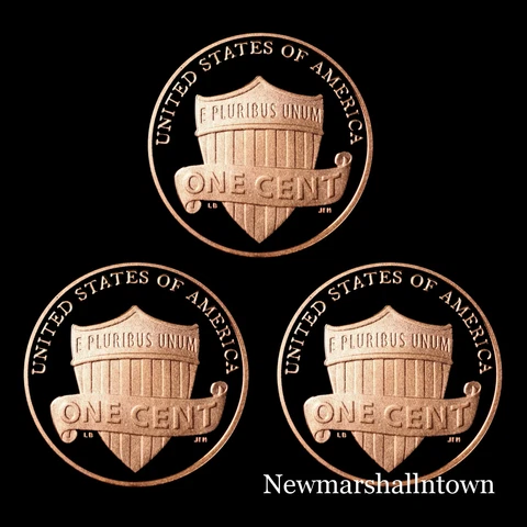 2016 2017 2018 S Lincoln Shield Mint Proof ~ US Mint Proof Coin from Proof Set Cover
