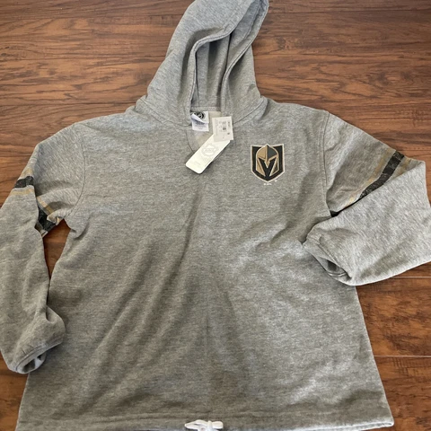 NHL Vegas Golden Knights Women's Fleece Hooded Sweatshirt - M Cover