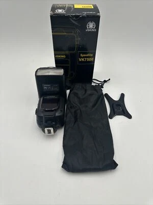 Voking 750II TTL Flash Speedlite for Nikon /w BAG & Box! - Image 1 of 4