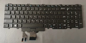0NMVF Precision 7530 7730 7740 Genuine US Keyboard Non-Backlit S4 - Picture 1 of 2