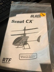 Eflite Scount CX RC Manuale Operazioni Elicottero - Foto 1 di 1