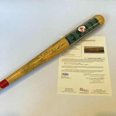 1967 Boston Red Sox AL Champs Team Signed Baseball Bat Carl Yastrzemski JSA COA — 第 1/4 张图片