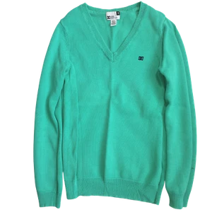 DC Shoes Women's Pullover Liberty V Neck Jumper | Size S - Picture 1 of 6