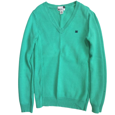 Jersey para mujer DC Shoes Liberty cuello en V | Talla S Foto 1 de 4