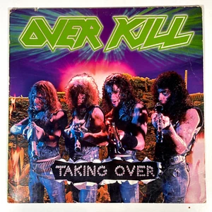 OVERKILL Taking Over Vinyl LP 1987 Megaforce - Picture 1 of 6