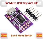 5V Micro Usb Tiny Avr Isp Attiny44 Attiny45 Attiny85 Usbtinyisp Programmer