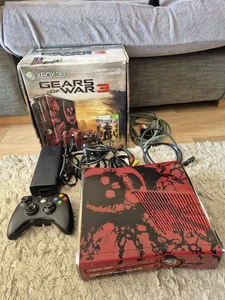 Microsoft Xbox 360 320GB Limited Edition Gears of War Console Boxed - Picture 1 of 15