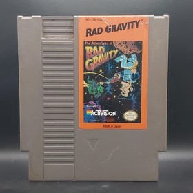 The Adventures of Rad Gravity NES  (Nintendo Entertainment System, 1990) Cart