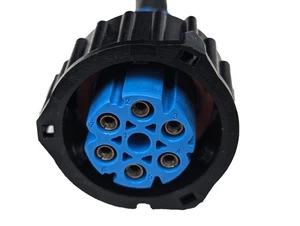 PSI Power 6" SISU Injector Pigtail – 7-Way TE- style Connectivity Wiring Harness - Picture 1 of 4