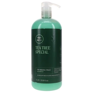 PAUL MITCHELL TEA TREE SPECIAL THE ORIGINAL TINGLE SHAMPOO 33.8 OZ ~ NEW - Picture 1 of 8