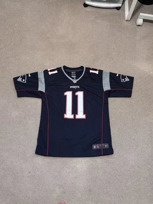 Camiseta Nike de los New England Patriots Julian Edelman #11 - Juvenil Grande 14/16  Foto 1 de 4