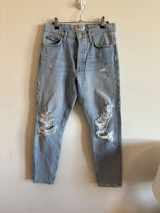 Agolde Jamie High Rise Classic Distressed Button Fly Jeans Gr. 27 - Bild 1 von 3